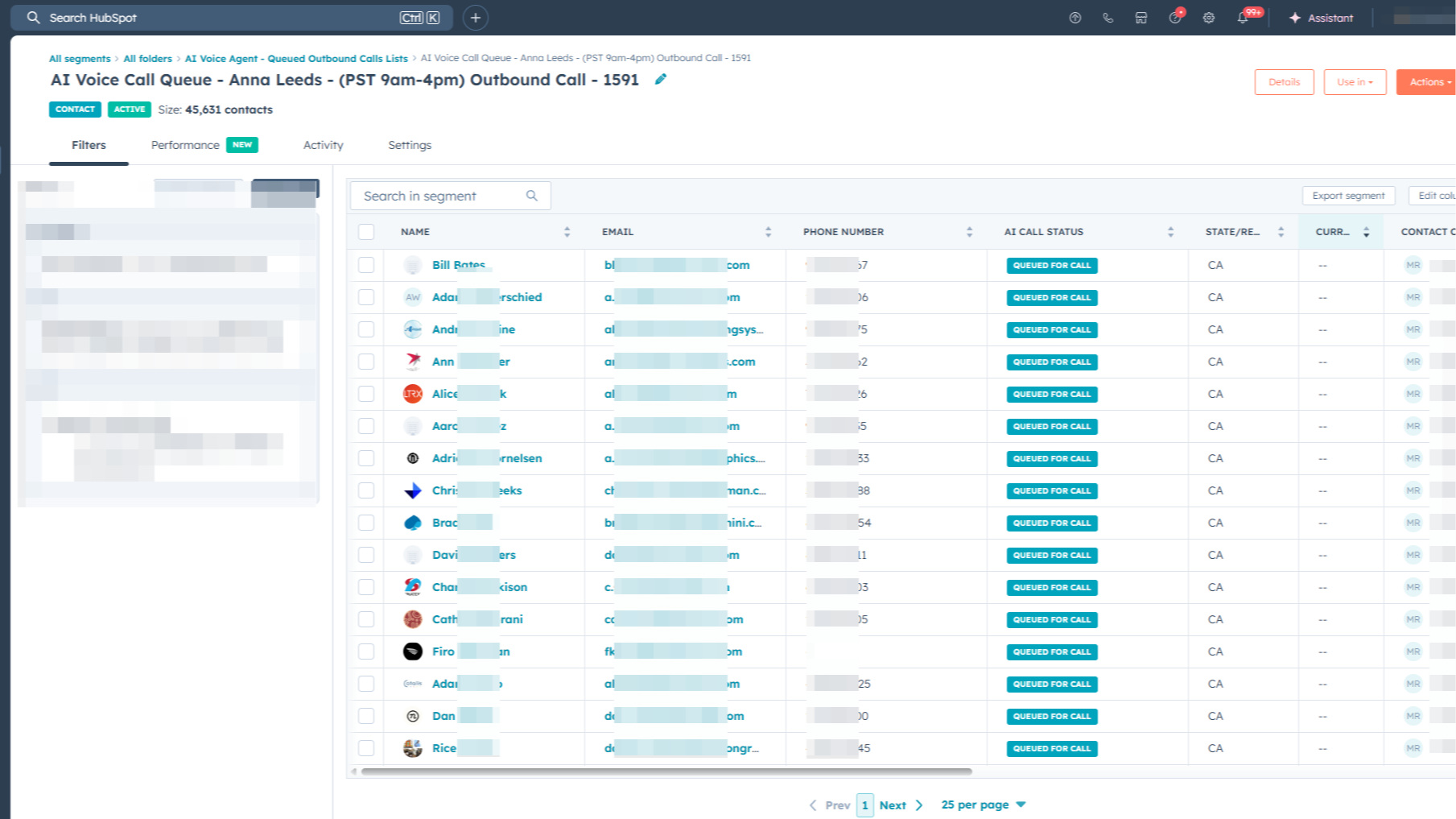 AI Targeted Outreach from HubSpot Lists